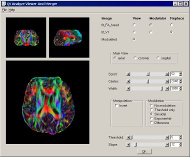 old Analyze viewer and merger